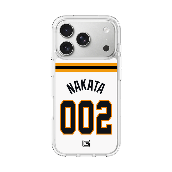 スリムプロテクションケース［ 読売ジャイアンツ - #002 NAKATA - ホーム ］