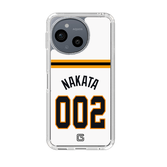 スリムプロテクションケース［ 読売ジャイアンツ - #002 NAKATA - ホーム ］