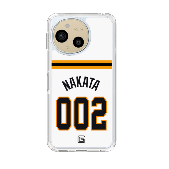 スリムプロテクションケース［ 読売ジャイアンツ - #002 NAKATA - ホーム ］