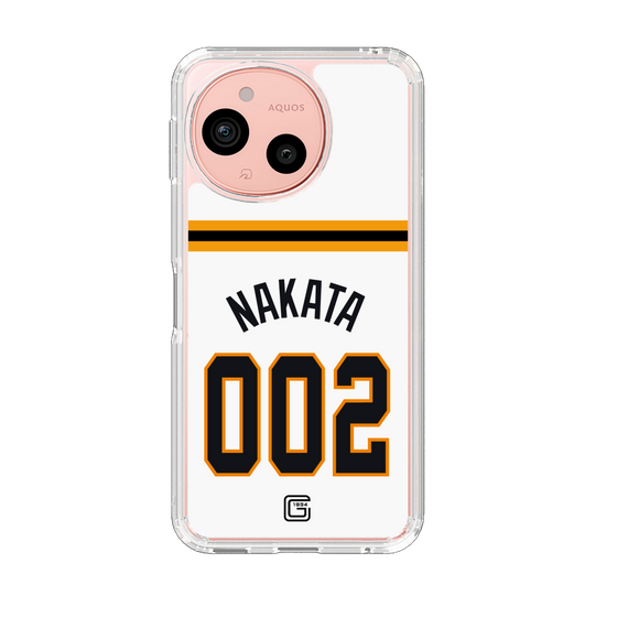 スリムプロテクションケース［ 読売ジャイアンツ - #002 NAKATA - ホーム ］