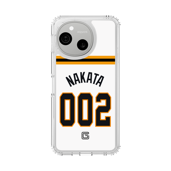 スリムプロテクションケース［ 読売ジャイアンツ - #002 NAKATA - ホーム ］