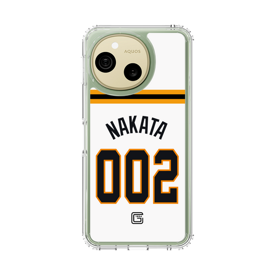 スリムプロテクションケース［ 読売ジャイアンツ - #002 NAKATA - ホーム ］