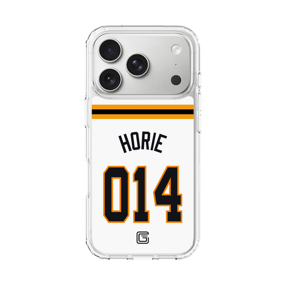 スリムプロテクションケース［ 読売ジャイアンツ - #014 HORIE - ホーム ］
