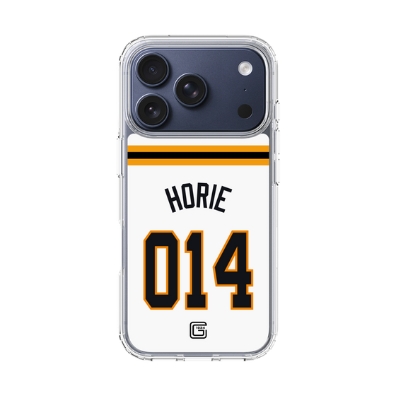 スリムプロテクションケース［ 読売ジャイアンツ - #014 HORIE - ホーム ］