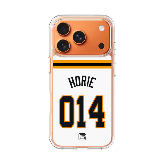 スリムプロテクションケース［ 読売ジャイアンツ - #014 HORIE - ホーム ］