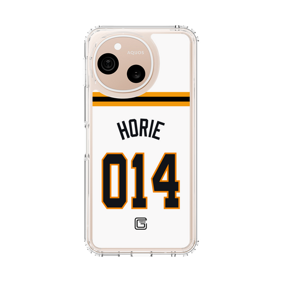 スリムプロテクションケース［ 読売ジャイアンツ - #014 HORIE - ホーム ］