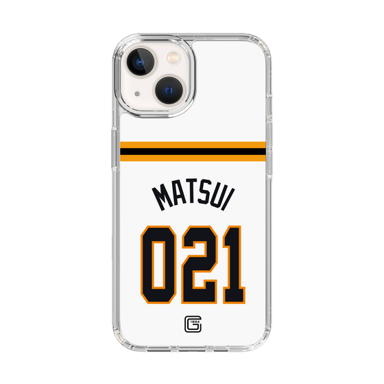 スリムプロテクションケース［ 読売ジャイアンツ - #021 MATSUI - ホーム ］