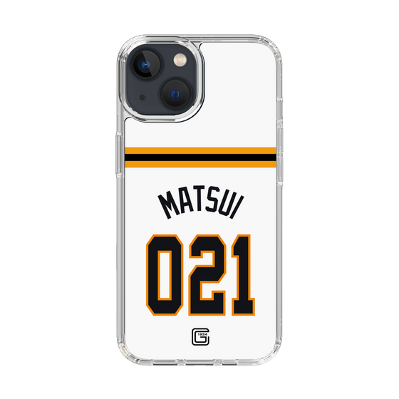 スリムプロテクションケース［ 読売ジャイアンツ - #021 MATSUI - ホーム ］