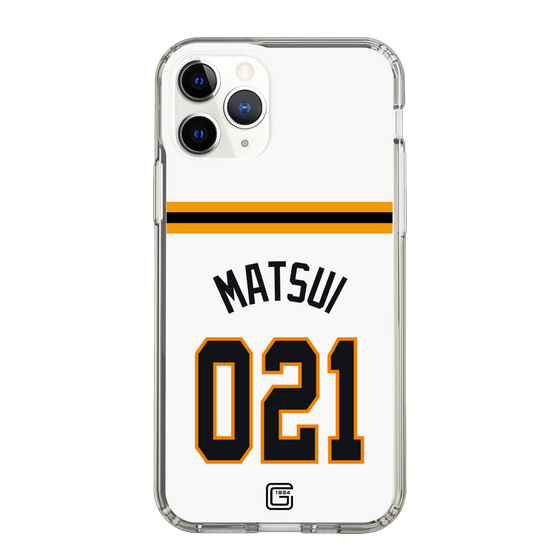 スリムプロテクションケース［ 読売ジャイアンツ - #021 MATSUI - ホーム ］