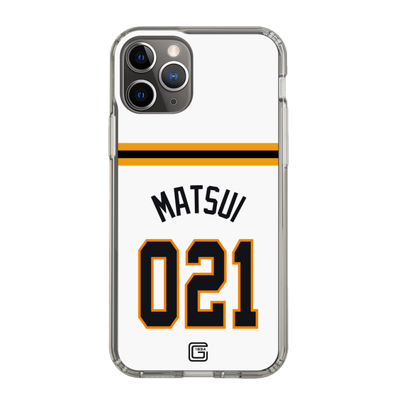 スリムプロテクションケース［ 読売ジャイアンツ - #021 MATSUI - ホーム ］