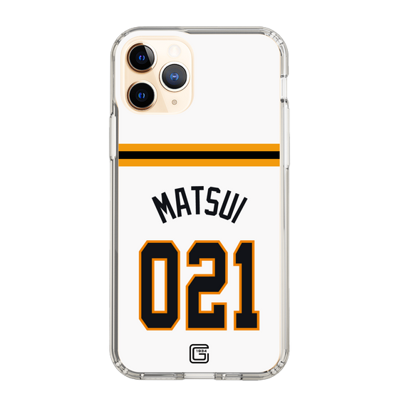 スリムプロテクションケース［ 読売ジャイアンツ - #021 MATSUI - ホーム ］