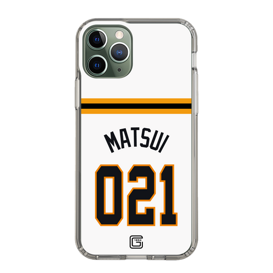 スリムプロテクションケース［ 読売ジャイアンツ - #021 MATSUI - ホーム ］