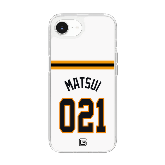 スリムプロテクションケース［ 読売ジャイアンツ - #021 MATSUI - ホーム ］