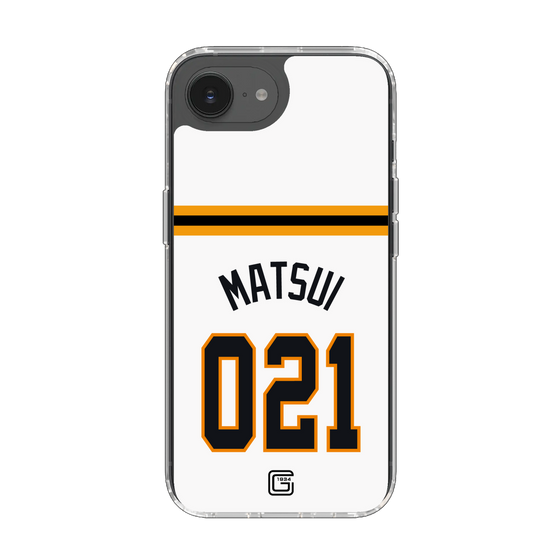 スリムプロテクションケース［ 読売ジャイアンツ - #021 MATSUI - ホーム ］