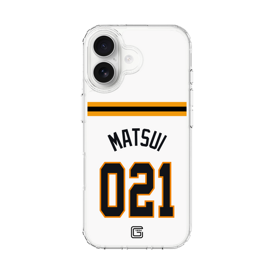 スリムプロテクションケース［ 読売ジャイアンツ - #021 MATSUI - ホーム ］