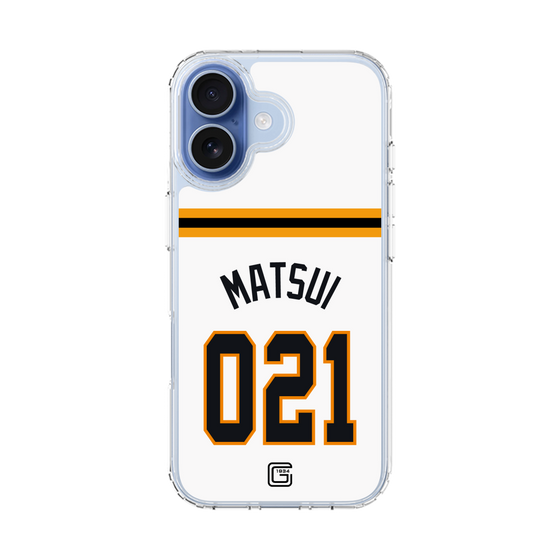 スリムプロテクションケース［ 読売ジャイアンツ - #021 MATSUI - ホーム ］