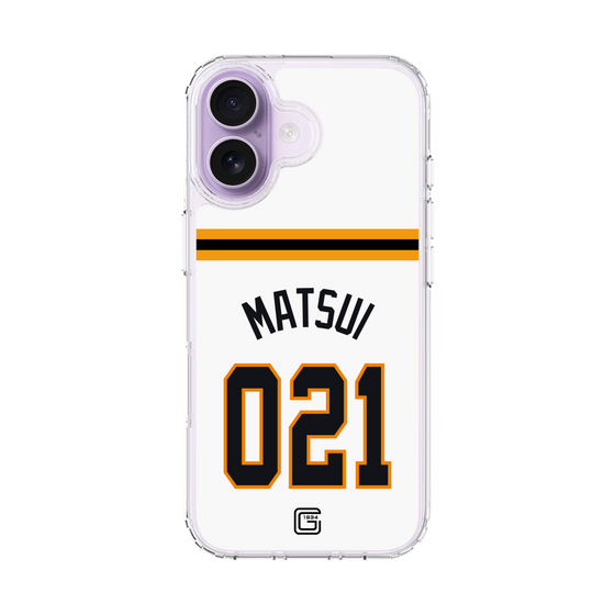 スリムプロテクションケース［ 読売ジャイアンツ - #021 MATSUI - ホーム ］