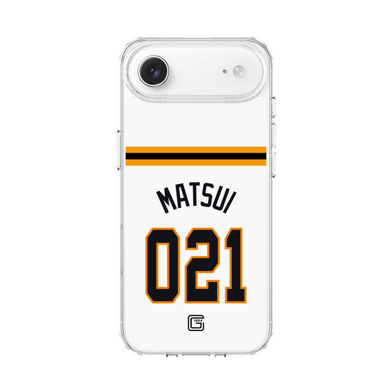 スリムプロテクションケース［ 読売ジャイアンツ - #021 MATSUI - ホーム ］