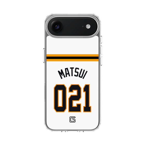 スリムプロテクションケース［ 読売ジャイアンツ - #021 MATSUI - ホーム ］