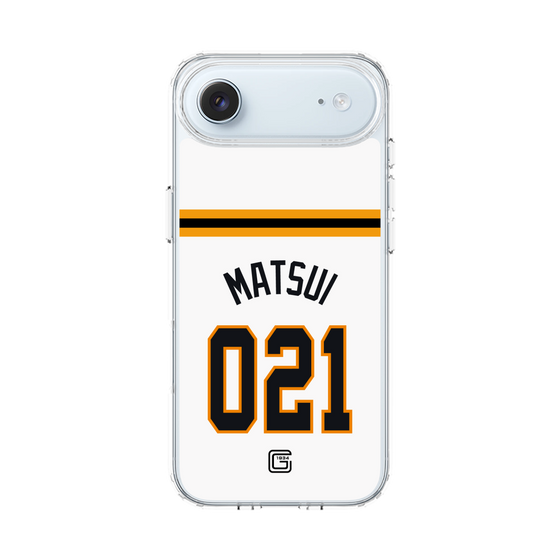 スリムプロテクションケース［ 読売ジャイアンツ - #021 MATSUI - ホーム ］
