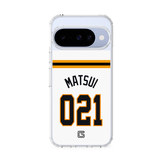 スリムプロテクションケース［ 読売ジャイアンツ - #021 MATSUI - ホーム ］