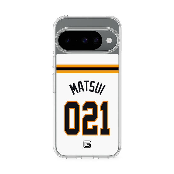 スリムプロテクションケース［ 読売ジャイアンツ - #021 MATSUI - ホーム ］