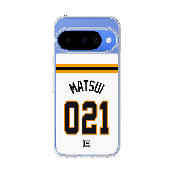 スリムプロテクションケース［ 読売ジャイアンツ - #021 MATSUI - ホーム ］