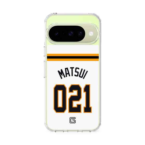 スリムプロテクションケース［ 読売ジャイアンツ - #021 MATSUI - ホーム ］