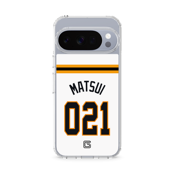 スリムプロテクションケース［ 読売ジャイアンツ - #021 MATSUI - ホーム ］