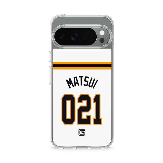 スリムプロテクションケース［ 読売ジャイアンツ - #021 MATSUI - ホーム ］