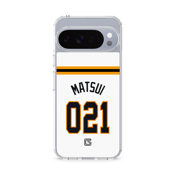 スリムプロテクションケース［ 読売ジャイアンツ - #021 MATSUI - ホーム ］
