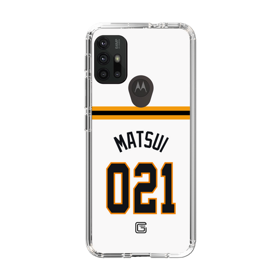 スリムプロテクションケース［ 読売ジャイアンツ - #021 MATSUI - ホーム ］