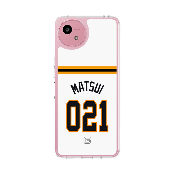 スリムプロテクションケース［ 読売ジャイアンツ - #021 MATSUI - ホーム ］
