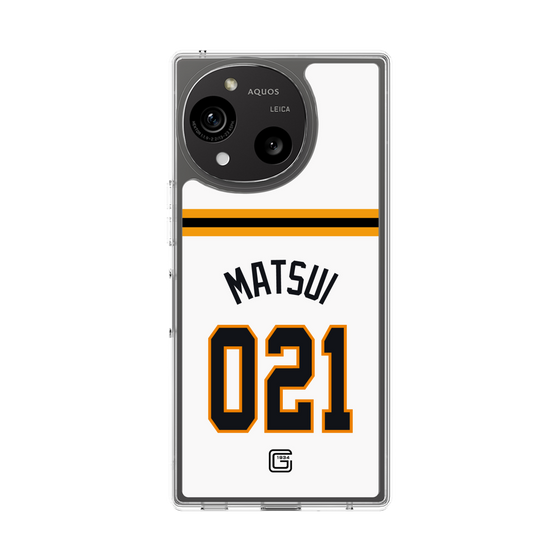 スリムプロテクションケース［ 読売ジャイアンツ - #021 MATSUI - ホーム ］