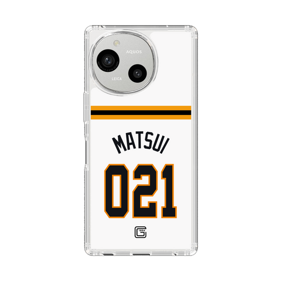 スリムプロテクションケース［ 読売ジャイアンツ - #021 MATSUI - ホーム ］
