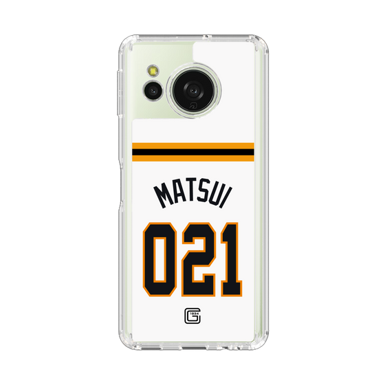 スリムプロテクションケース［ 読売ジャイアンツ - #021 MATSUI - ホーム ］