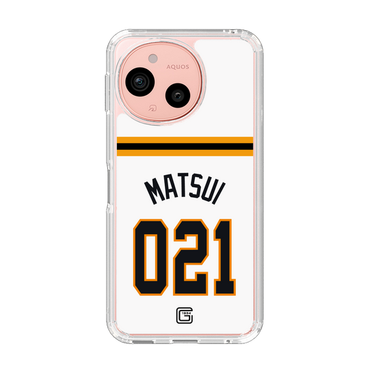 スリムプロテクションケース［ 読売ジャイアンツ - #021 MATSUI - ホーム ］