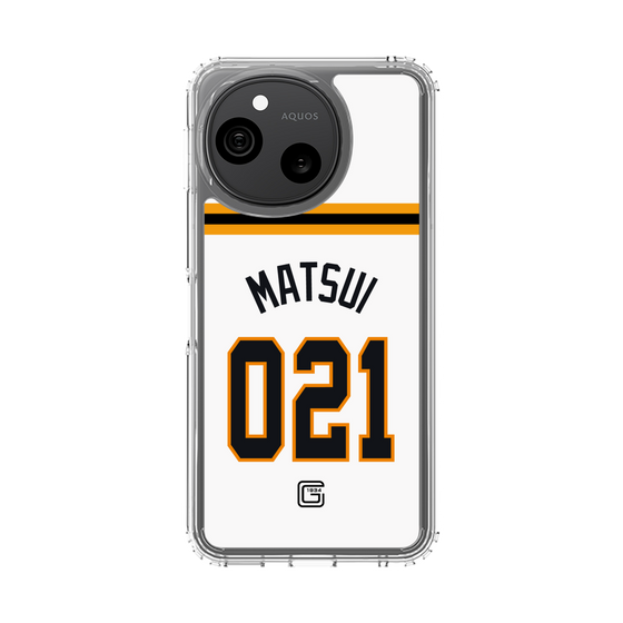 スリムプロテクションケース［ 読売ジャイアンツ - #021 MATSUI - ホーム ］