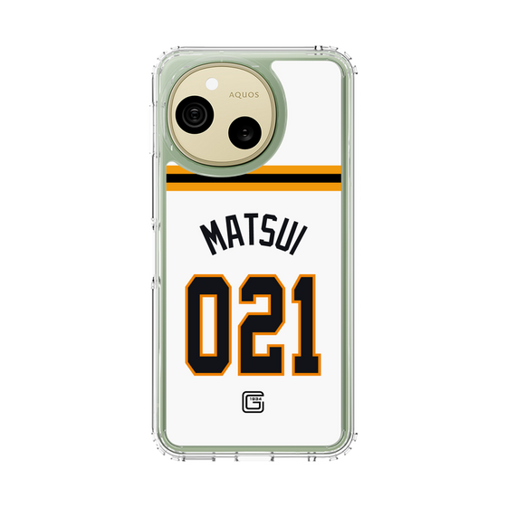 スリムプロテクションケース［ 読売ジャイアンツ - #021 MATSUI - ホーム ］