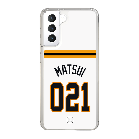 スリムプロテクションケース［ 読売ジャイアンツ - #021 MATSUI - ホーム ］
