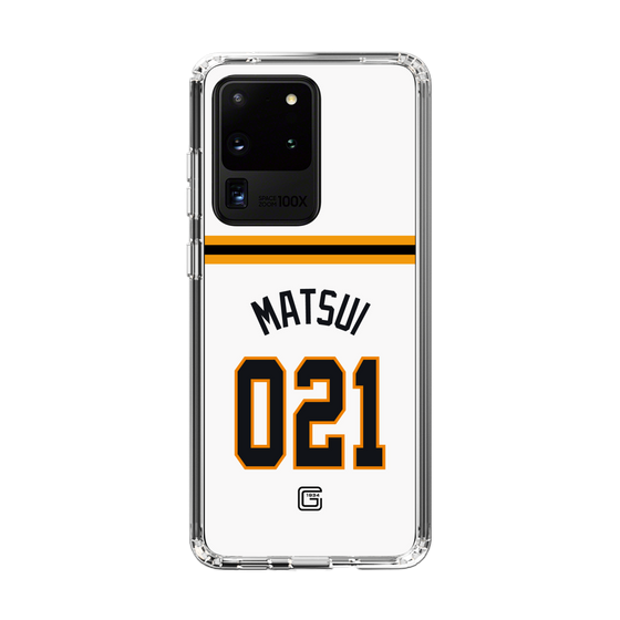 スリムプロテクションケース［ 読売ジャイアンツ - #021 MATSUI - ホーム ］