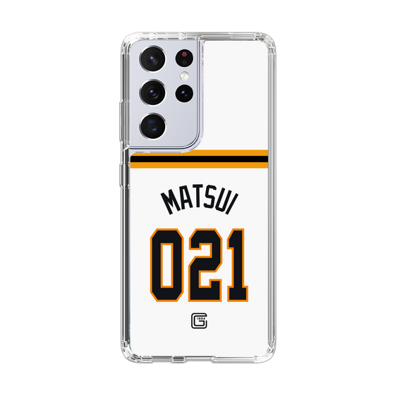 スリムプロテクションケース［ 読売ジャイアンツ - #021 MATSUI - ホーム ］