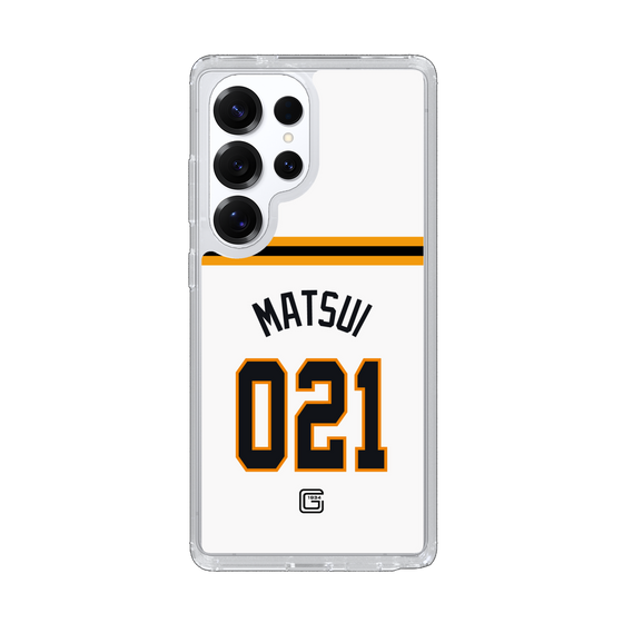 スリムプロテクションケース［ 読売ジャイアンツ - #021 MATSUI - ホーム ］