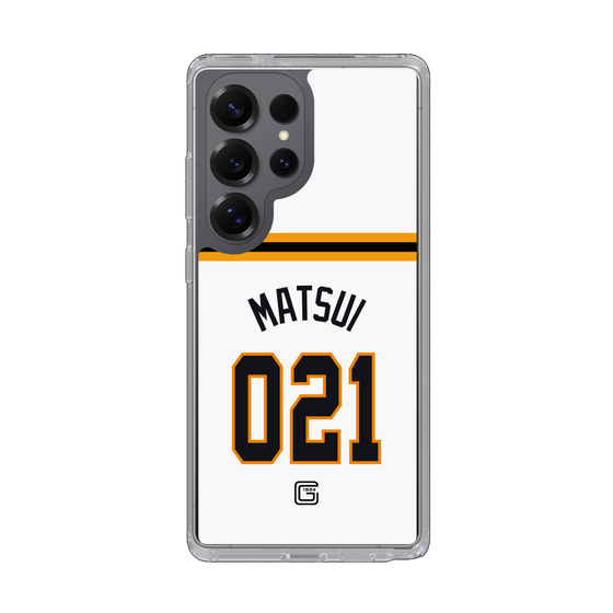 スリムプロテクションケース［ 読売ジャイアンツ - #021 MATSUI - ホーム ］