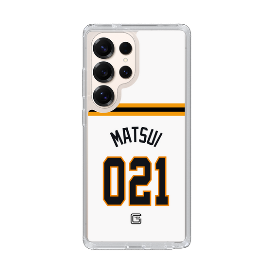 スリムプロテクションケース［ 読売ジャイアンツ - #021 MATSUI - ホーム ］