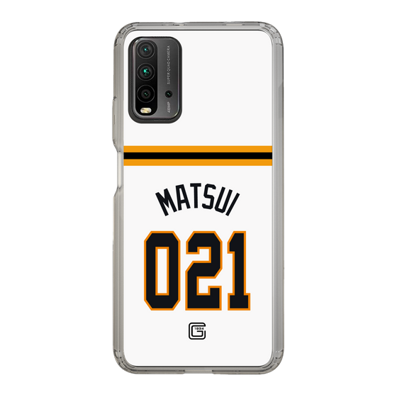 スリムプロテクションケース［ 読売ジャイアンツ - #021 MATSUI - ホーム ］