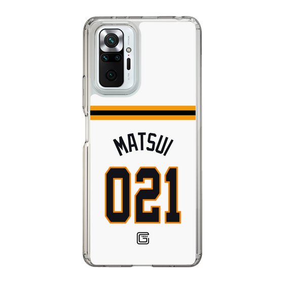 スリムプロテクションケース［ 読売ジャイアンツ - #021 MATSUI - ホーム ］