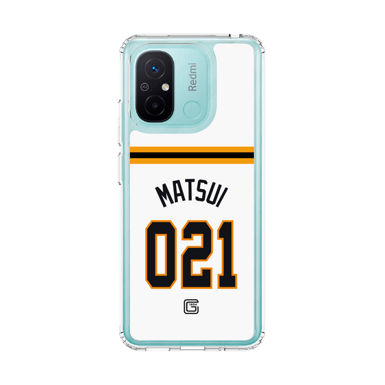 スリムプロテクションケース［ 読売ジャイアンツ - #021 MATSUI - ホーム ］