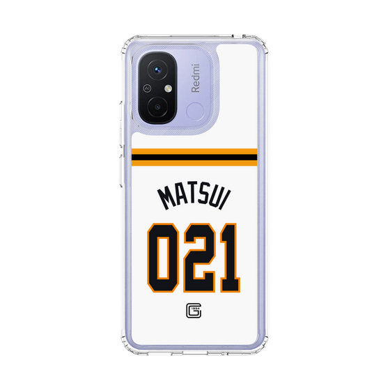 スリムプロテクションケース［ 読売ジャイアンツ - #021 MATSUI - ホーム ］