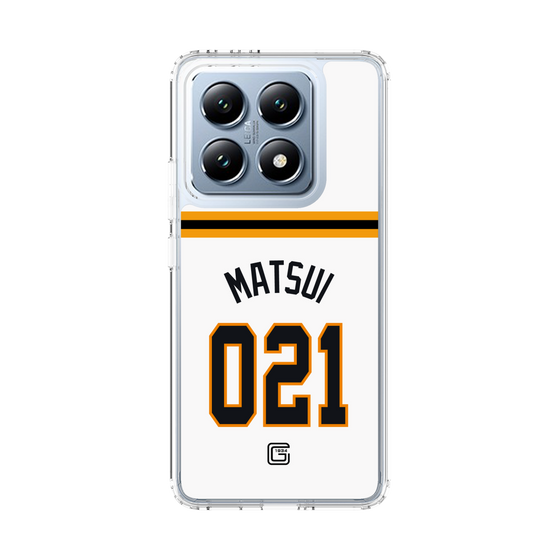 スリムプロテクションケース［ 読売ジャイアンツ - #021 MATSUI - ホーム ］
